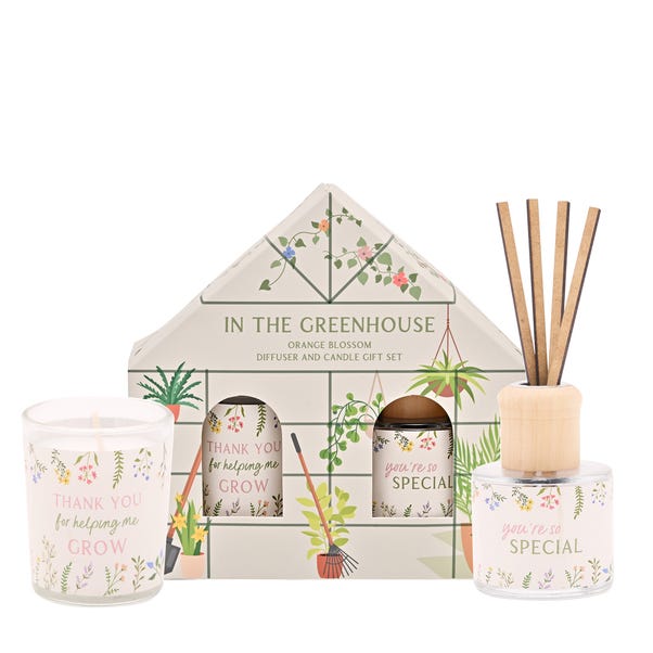 The Cottage Garden Orange Blossom Diffuser & Candle Gift Set image 1 of 4