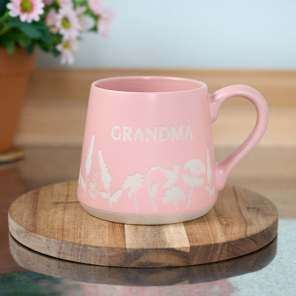 The Cottage Garden 'Grandma' Stoneware Mug image 1 of 3