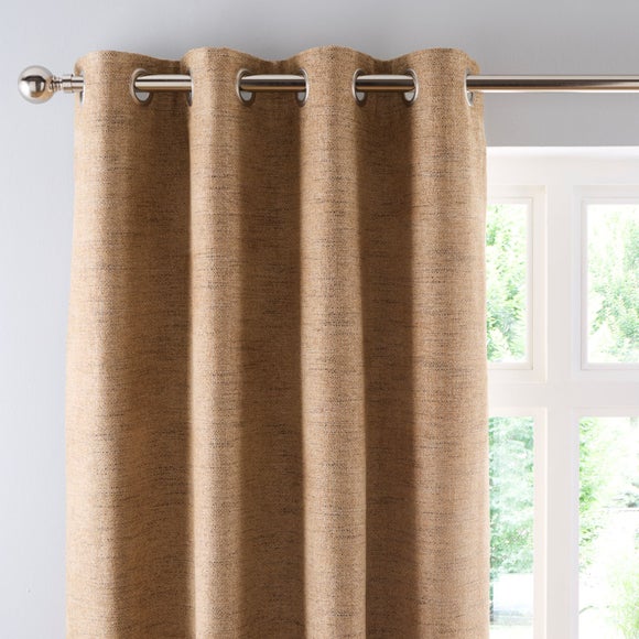 Churchgate Swithland Herringbone Eyelet Curtains (Blackout Available)
