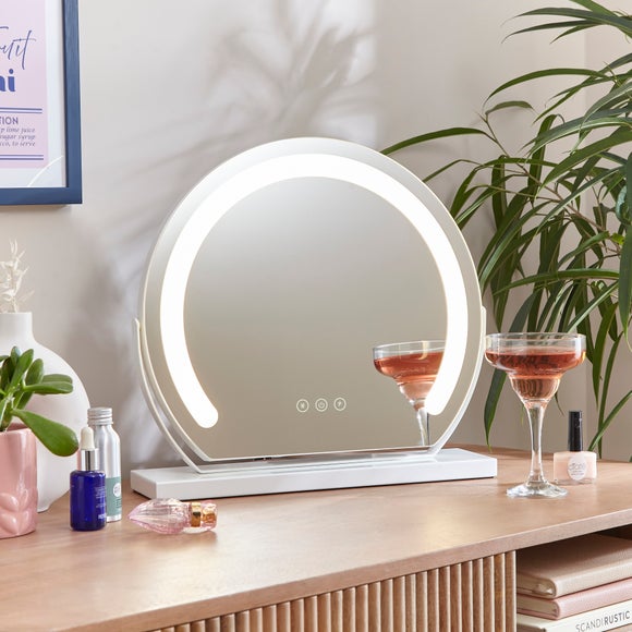 Click to view product details and reviews for Round Led Dressing Table Mirror.