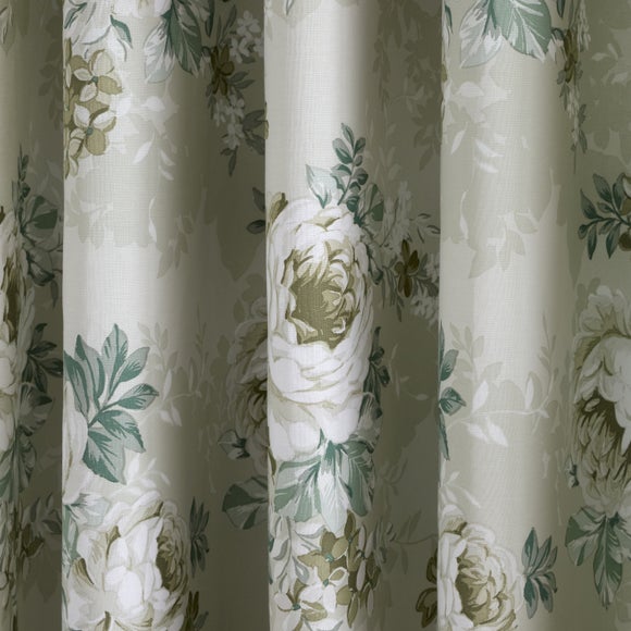 Photo 3 of Darla Floral Eyelet Curtains