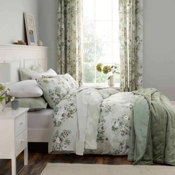 Photo 4 of Darla Floral Eyelet Curtains