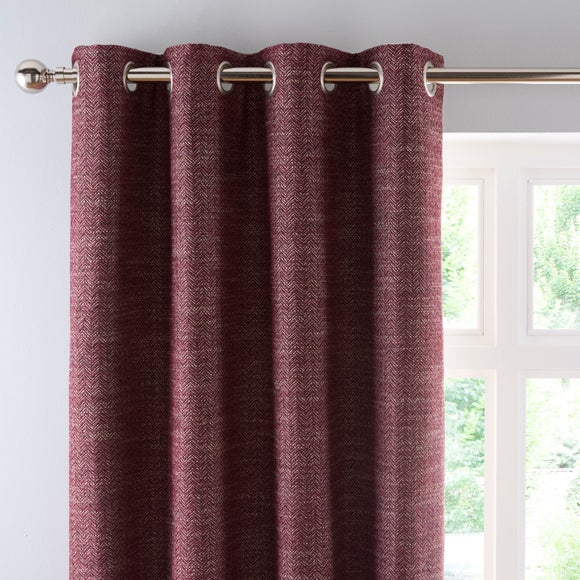 Click to view product details and reviews for Churchgate Swithland Herringbone Eyelet Curtains.