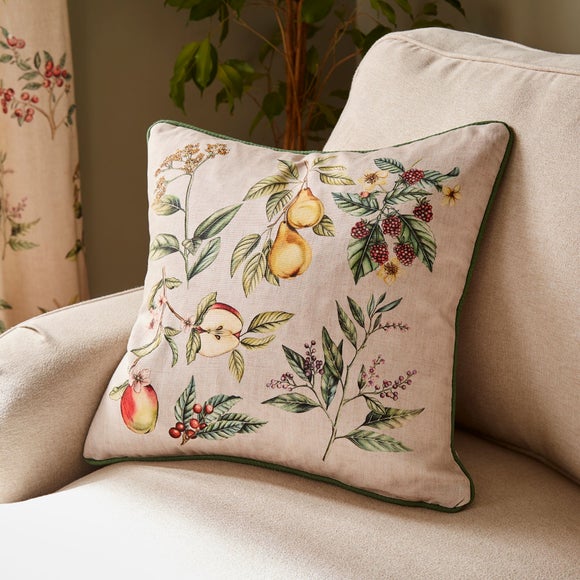 Botanical Orchard Square Cushion Dunelm