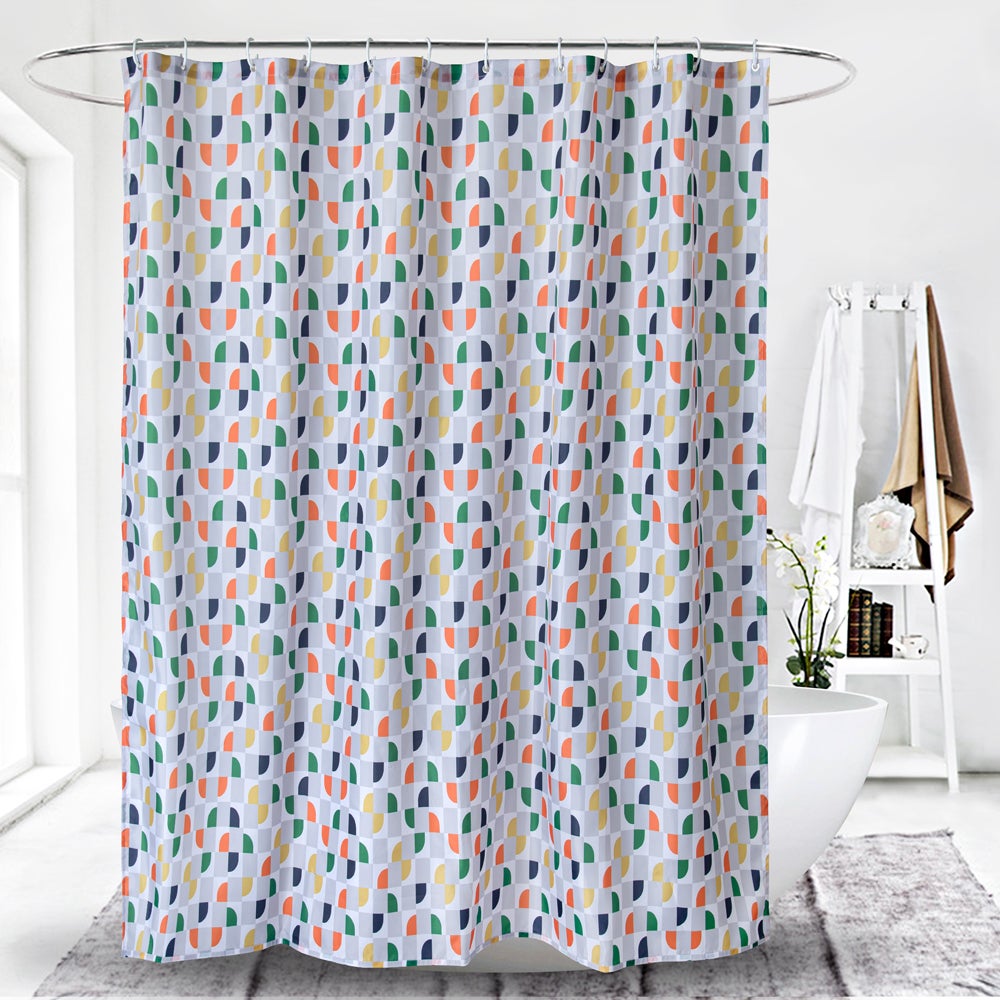 Modern Bright Shower Curtain
