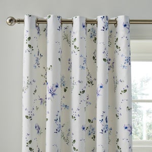Nola Floral Blackout Thermal Eyelet Curtains
