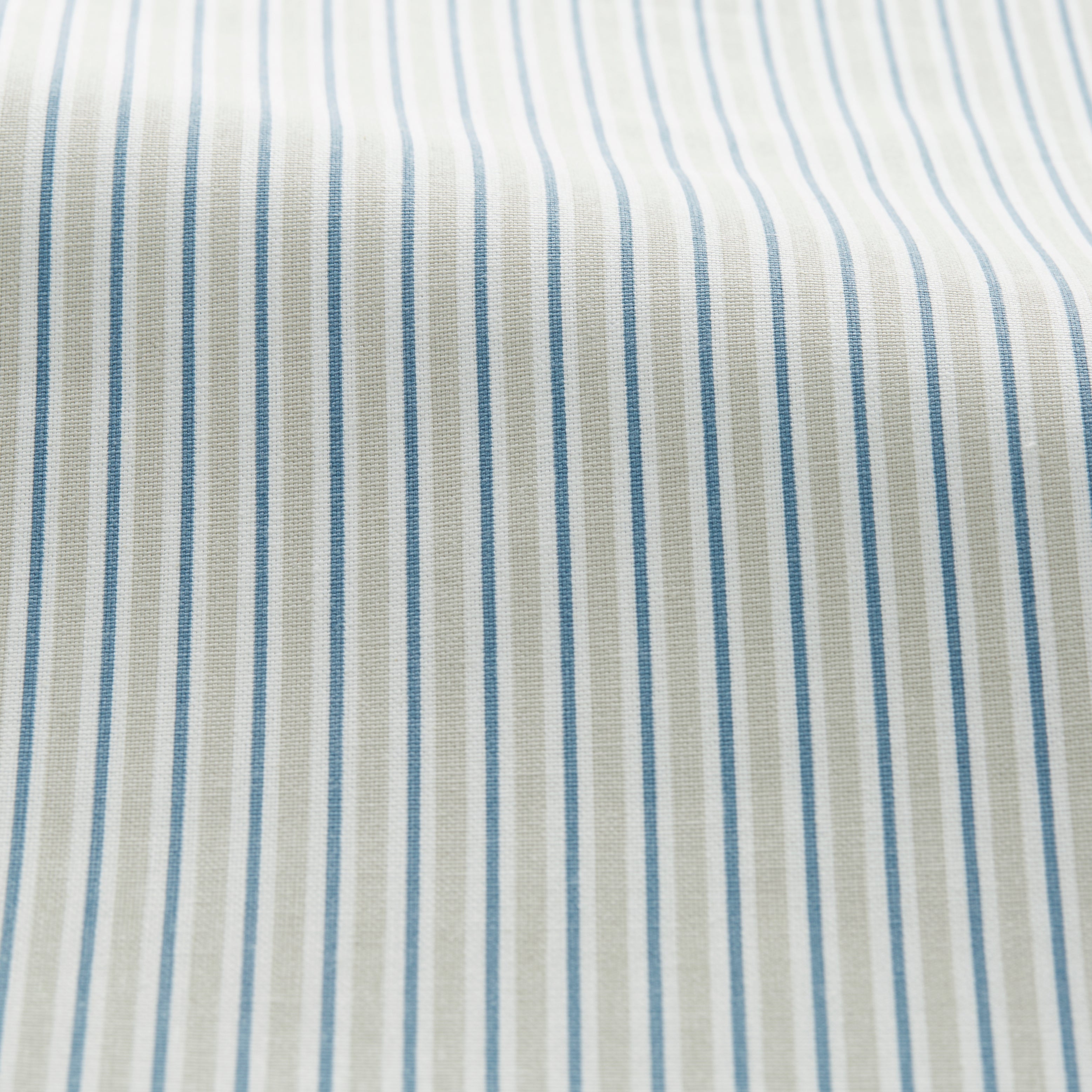 Bay Stripe Made to Measure Fabric By The Metre Bay Stripe Natural