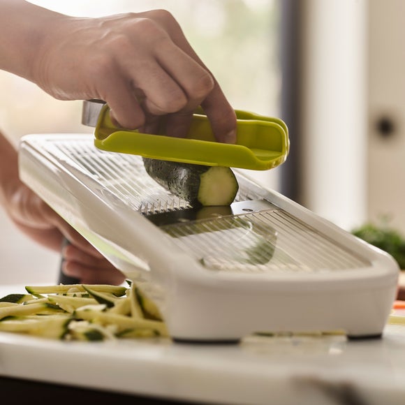 Mandoline De Cuisine Joseph Joseph Multi-Grip - Coupe-Légumes Réglable Avec Protection Doigts