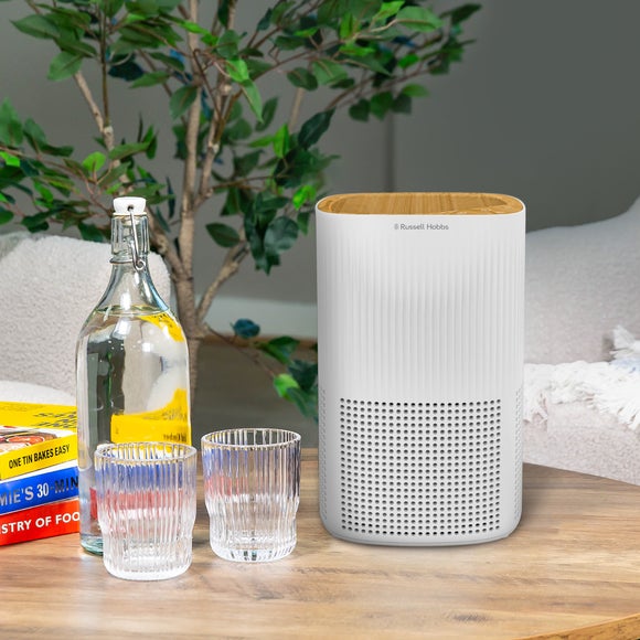 Click to view product details and reviews for Russell Hobbs Clean Air Mini Aroma Air Purifier.