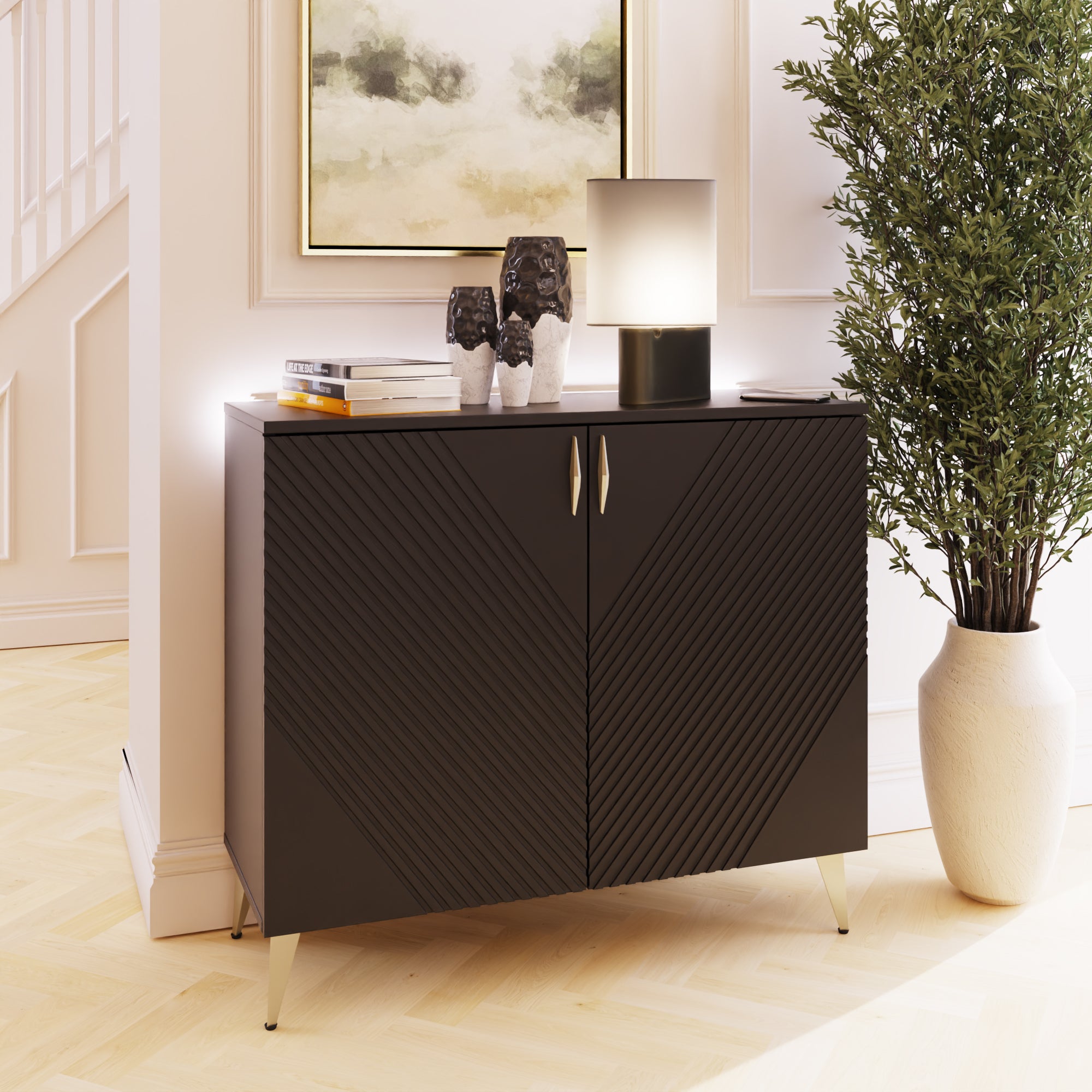 Ava Tall Sideboard Midnight