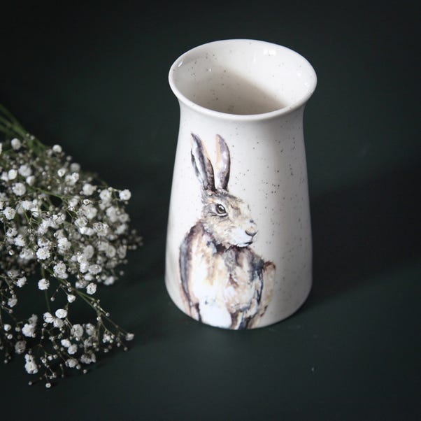 Meg Hawkins Ceramic Hare Vase image 1 of 3