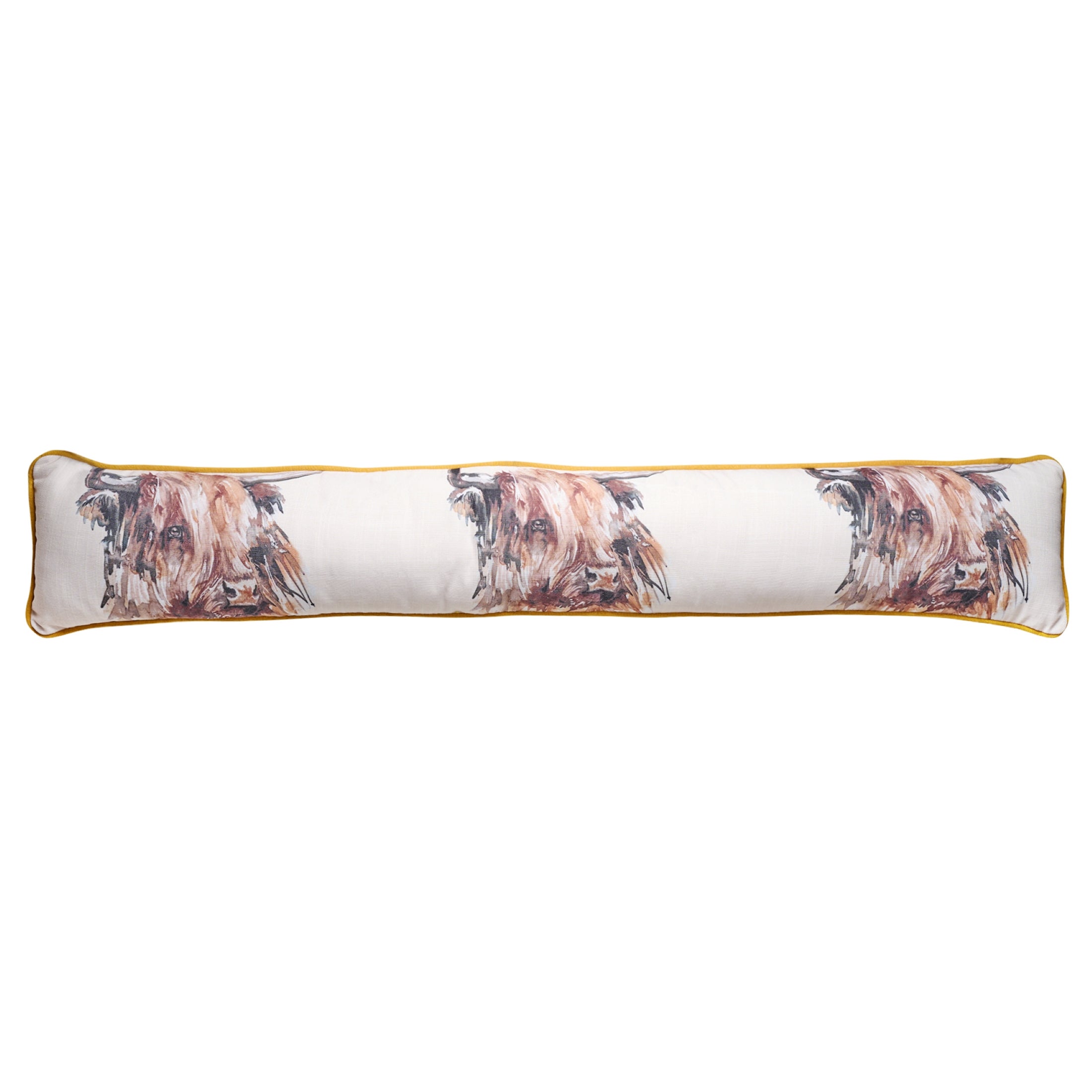 Meg Hawkins Highland Cow Draught Excluder