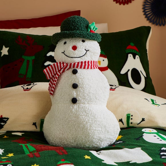 Snowman Plush Toy Dunelm