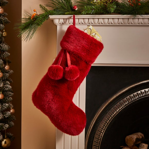 Click to view product details and reviews for Faux Fur Christmas Stocking. Click to view product details and reviews for Faux Fur Christmas Stocking.