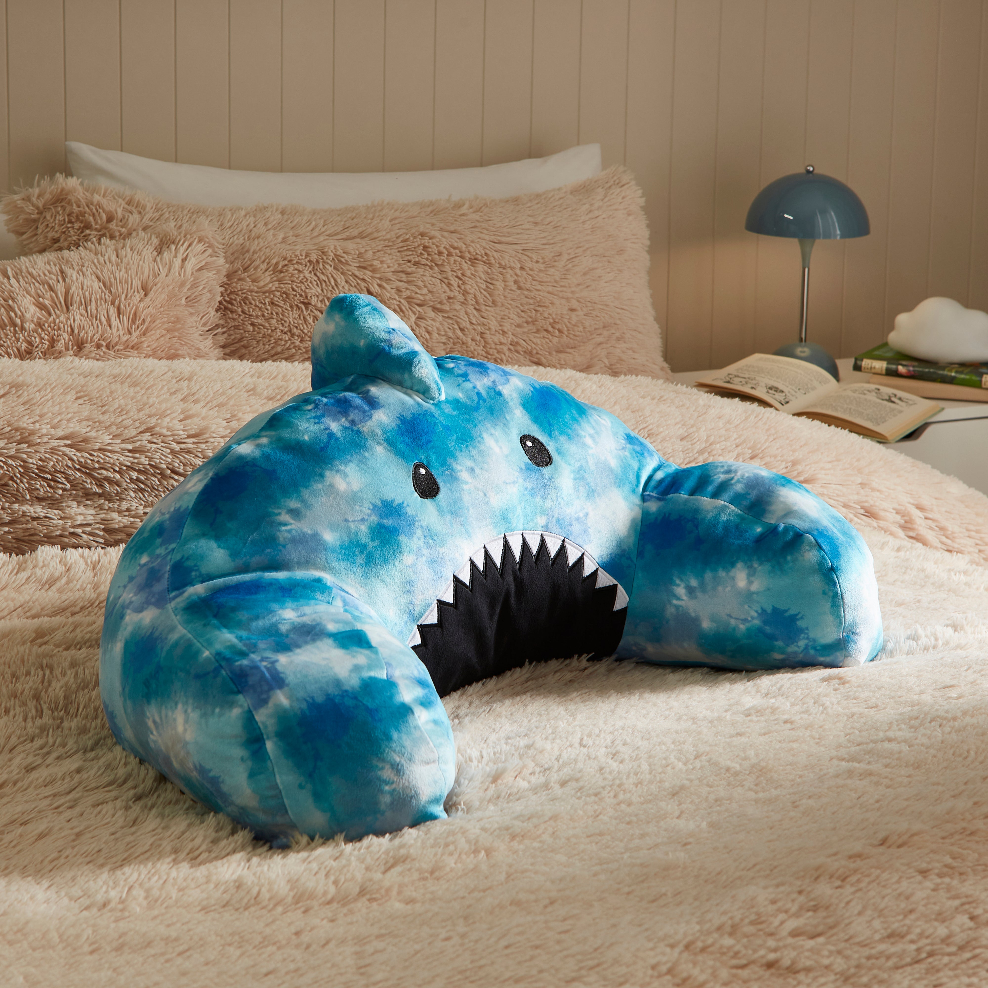 Shark Cuddle Cushion Multicoloured