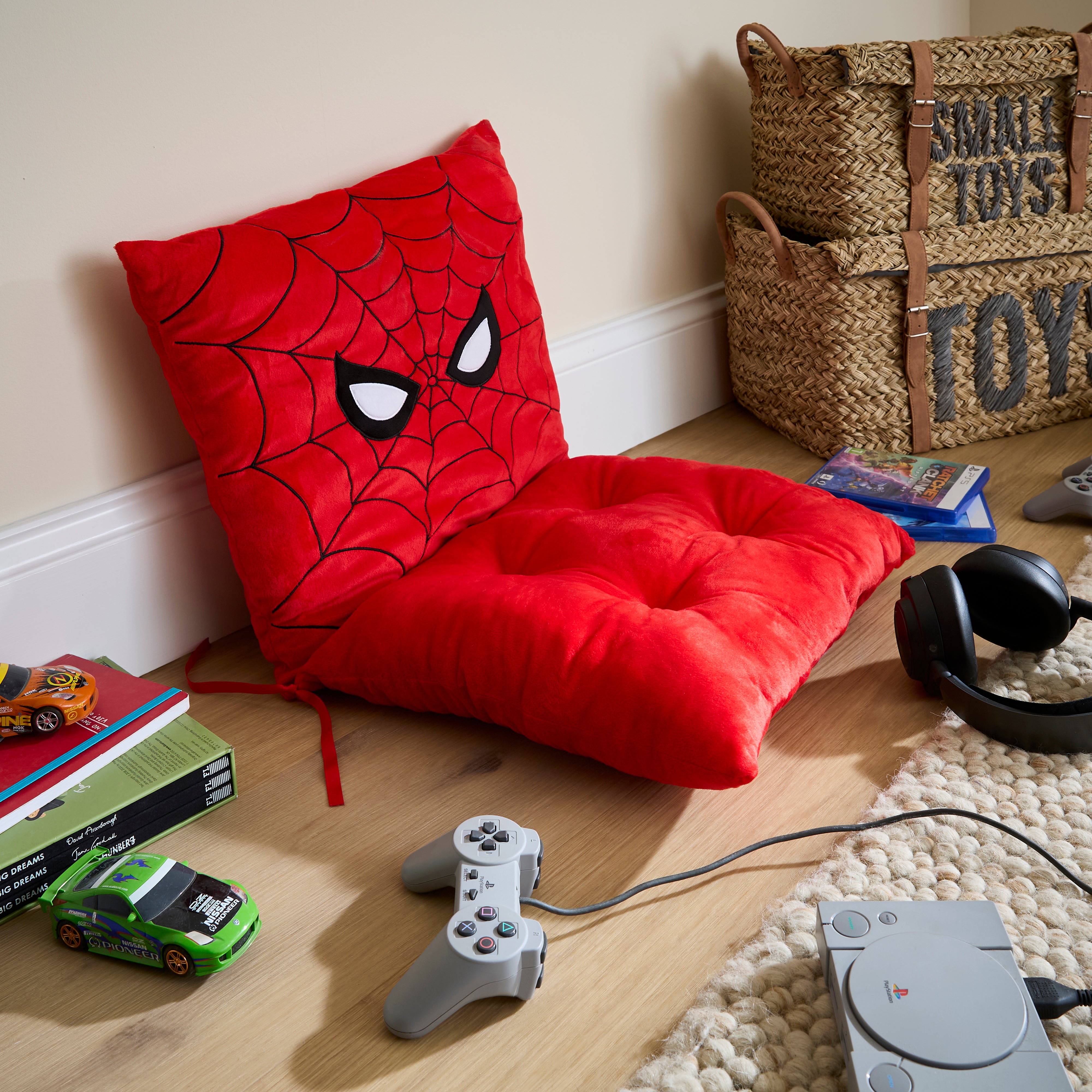 Marvel Spider Man Seat Cushion Red