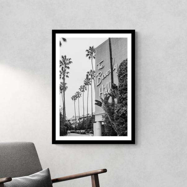 Beverly Hills Framed Print image 1 of 3