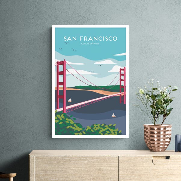 San Franciso Travel Framed Print image 1 of 3