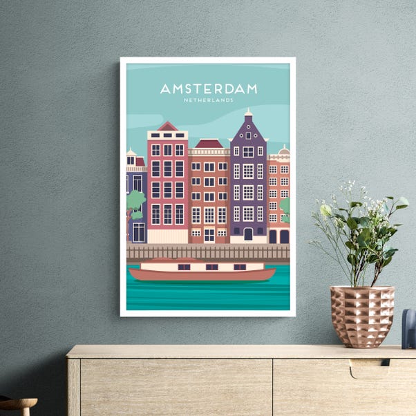 Amsterdam Travel Framed Print image 1 of 2