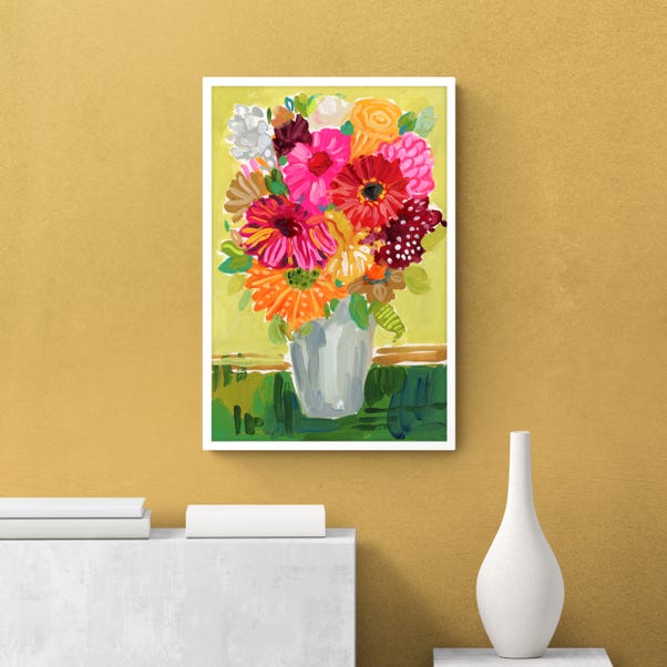 Grounded Bouquet Framed Print image 1 of 3
