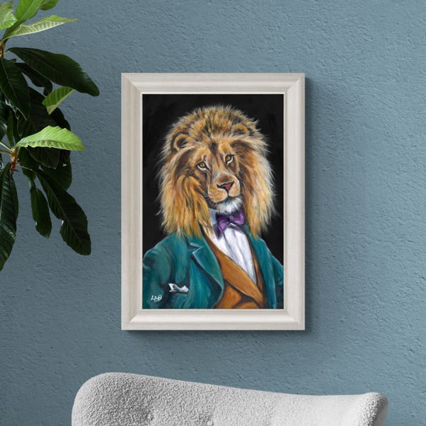 Sir Charles the Lion Framed Print image 1 of 3