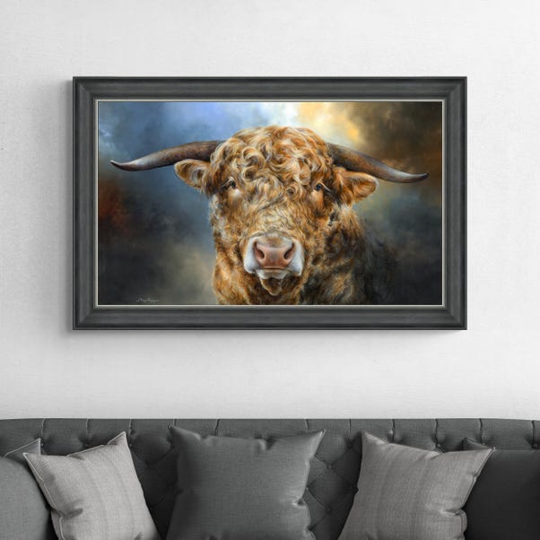 Mighty Bull Framed Print image 1 of 3