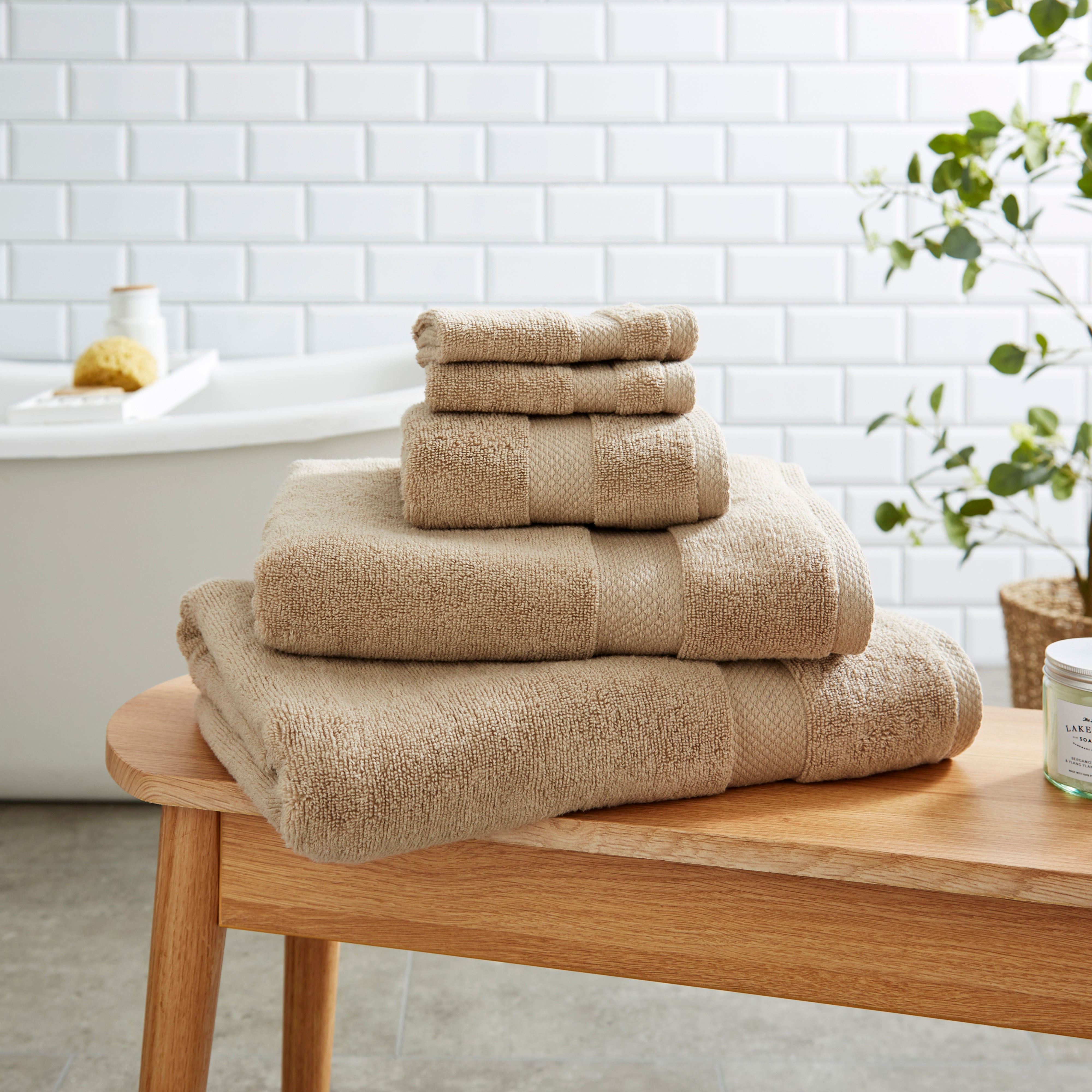 Soft and Fluffy 100% Cotton Natural Towel