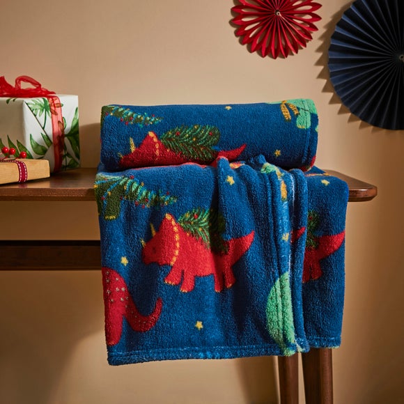 Dunelm christmas blanket sale