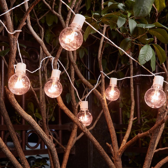 Dunelm outdoor outlet string lights