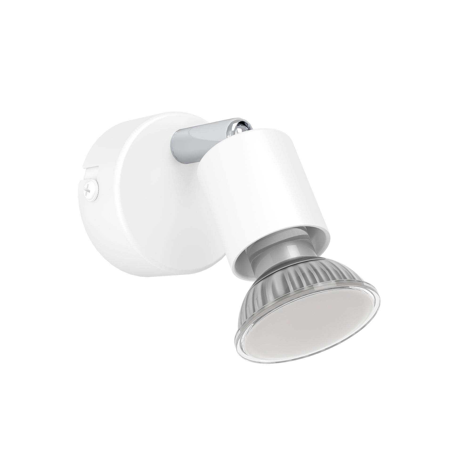 EGLO Essentials Stecci-E White Adjustable Semi Flush Spotlight
