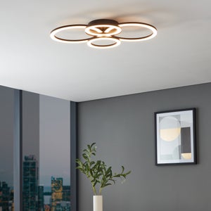 Eglo Parrapos Led Z Large Flush Ceiling Light