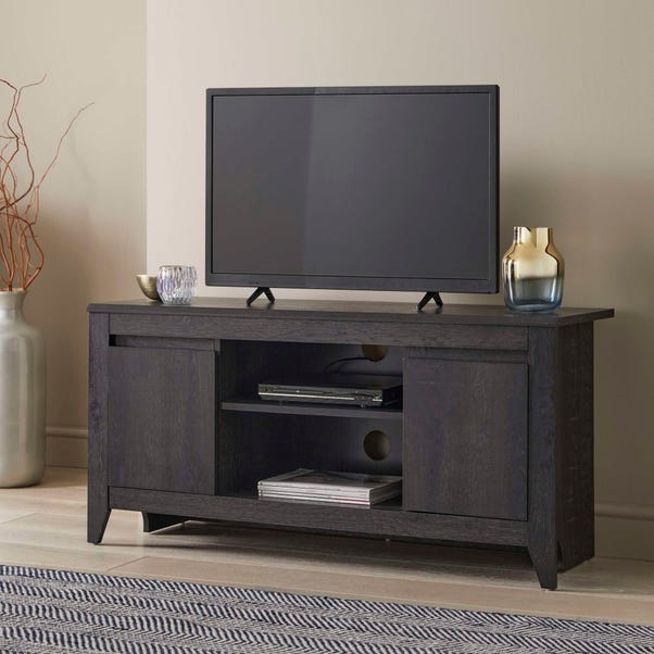 Harlow TV Cabinet for TVs up to 50", Black image 1 of 7