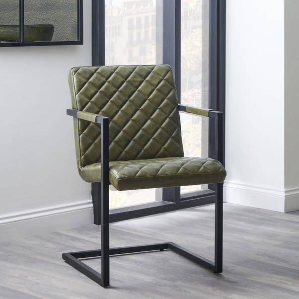 Vittorio Metal Frame Accent Chair image 1 of 8