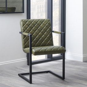 Vittorio Metal Frame Accent Chair