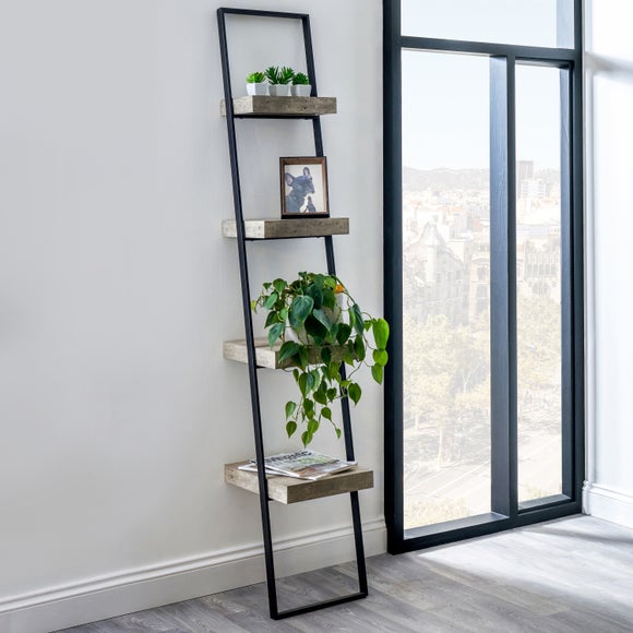 Click to view product details and reviews for Jersey Concrete Effect Ladder Shelf. Click to view product details and reviews for Jersey Concrete Effect Ladder Shelf.