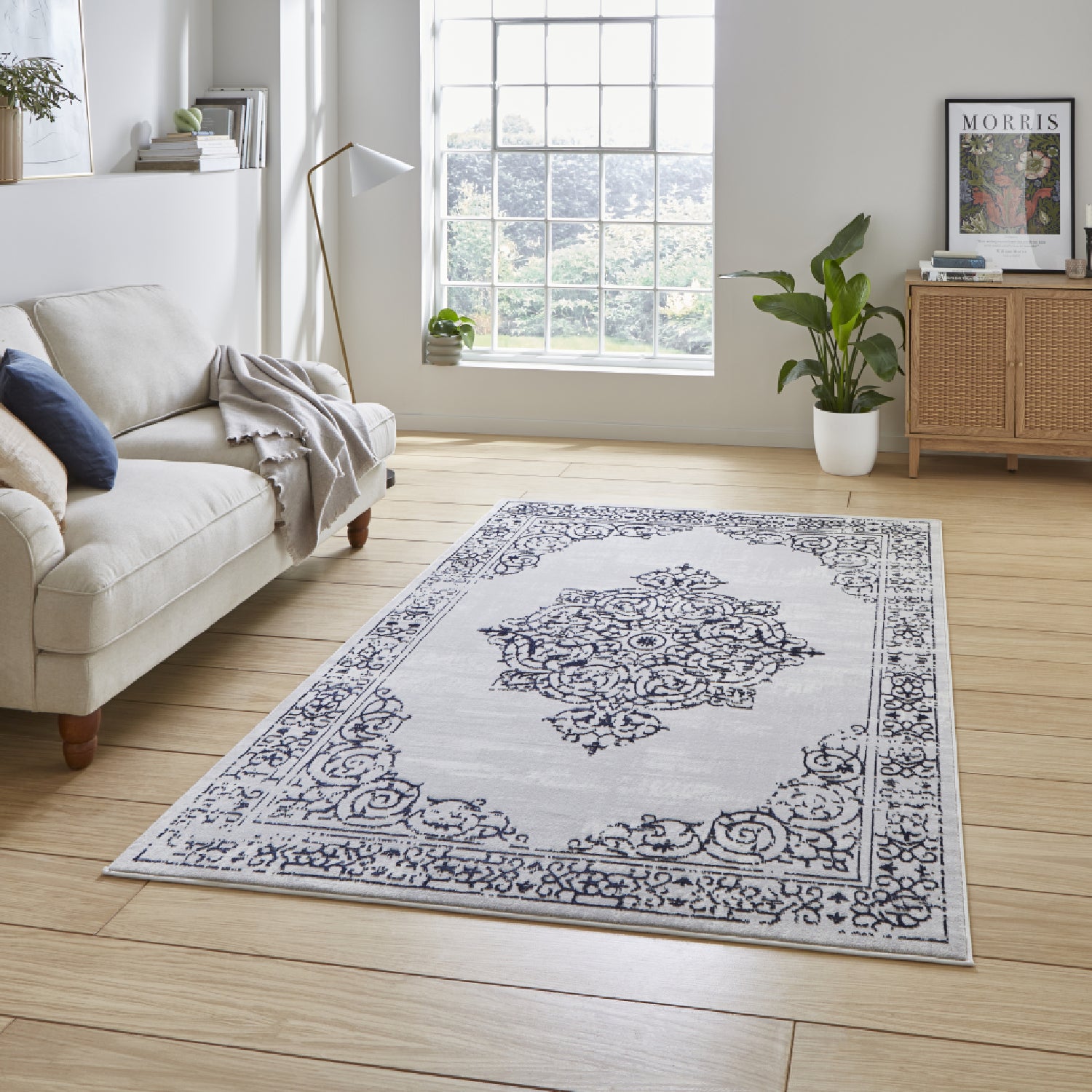 Artemis Vintage Rug Blue