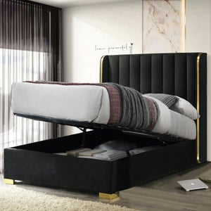 Phoenix Ottoman Bed Frame- Velvet