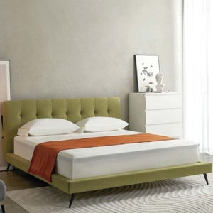 Tyron Bed Frame- Velvet