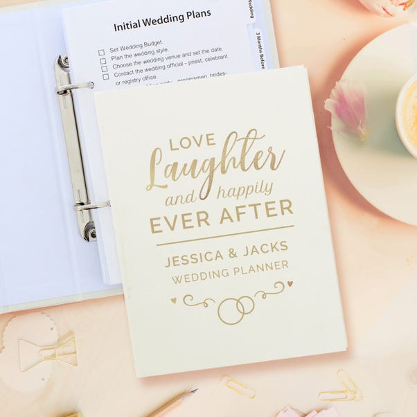 Personalised Happily Ever After Wedding Planner image 1 of 4
