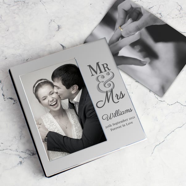  Personalised Mr and Mrs Photo Album image 1 of 4