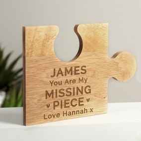 Personalised My Missing Piece Jigsaw Piece Ornament
