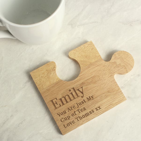 Personalised Free Text Jigsaw Piece Ornament image 1 of 9