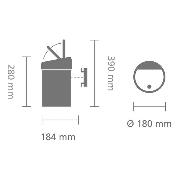 Photo 5 of Brabantia 3l Touch Bin Photo 5 of Brabantia 3l Touch Bin