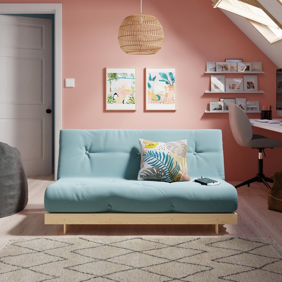 Return Mito Double Futon, Duck Egg Dunelm