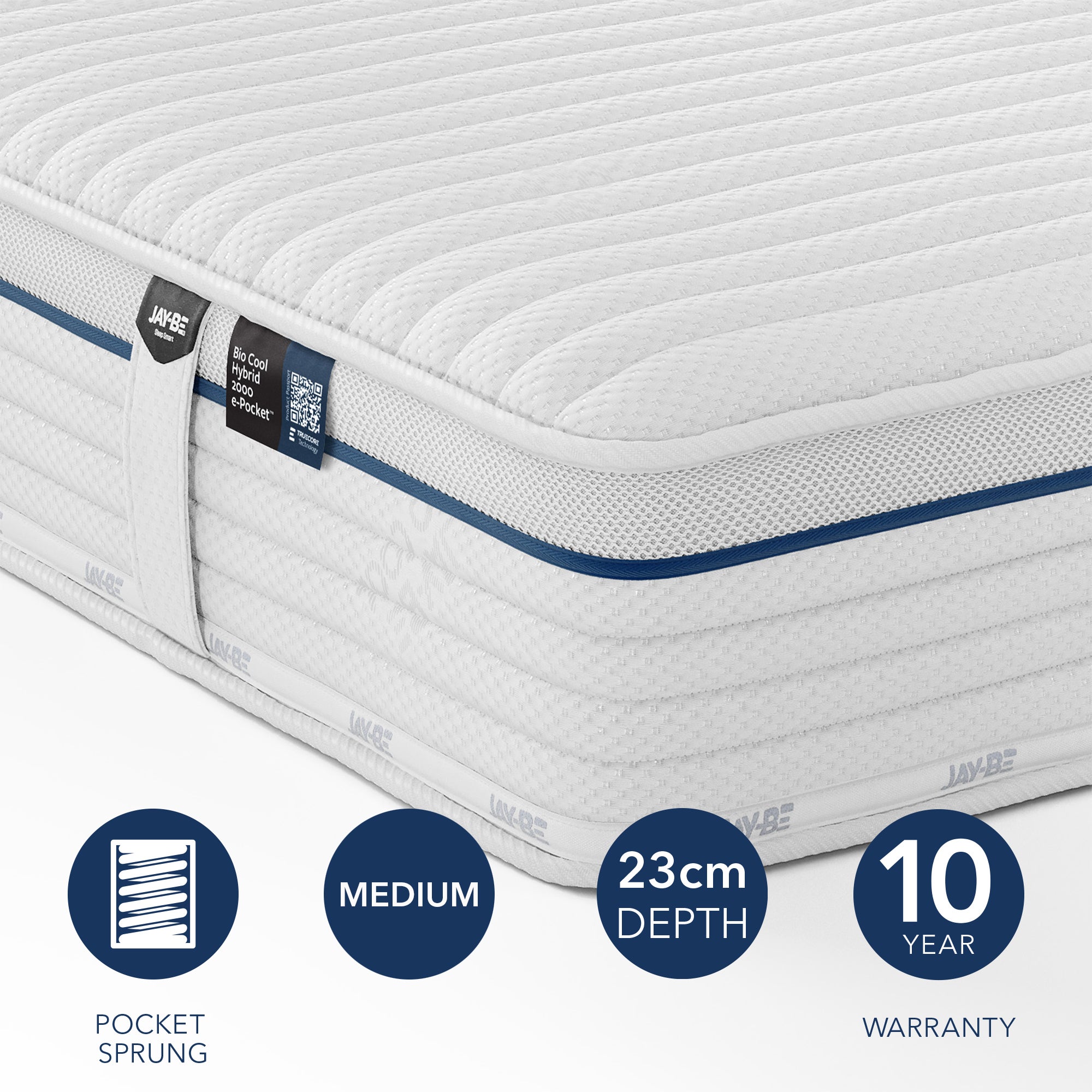 Jay-Be Bio Cool 2000 Pocket Mattress 