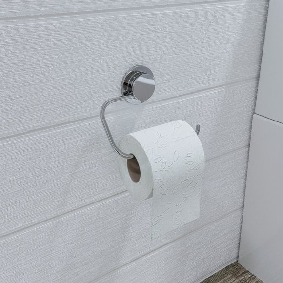 Photos - Other Bathroom Accessories Croydex Stick-n-Lock Toilet Roll Holder 