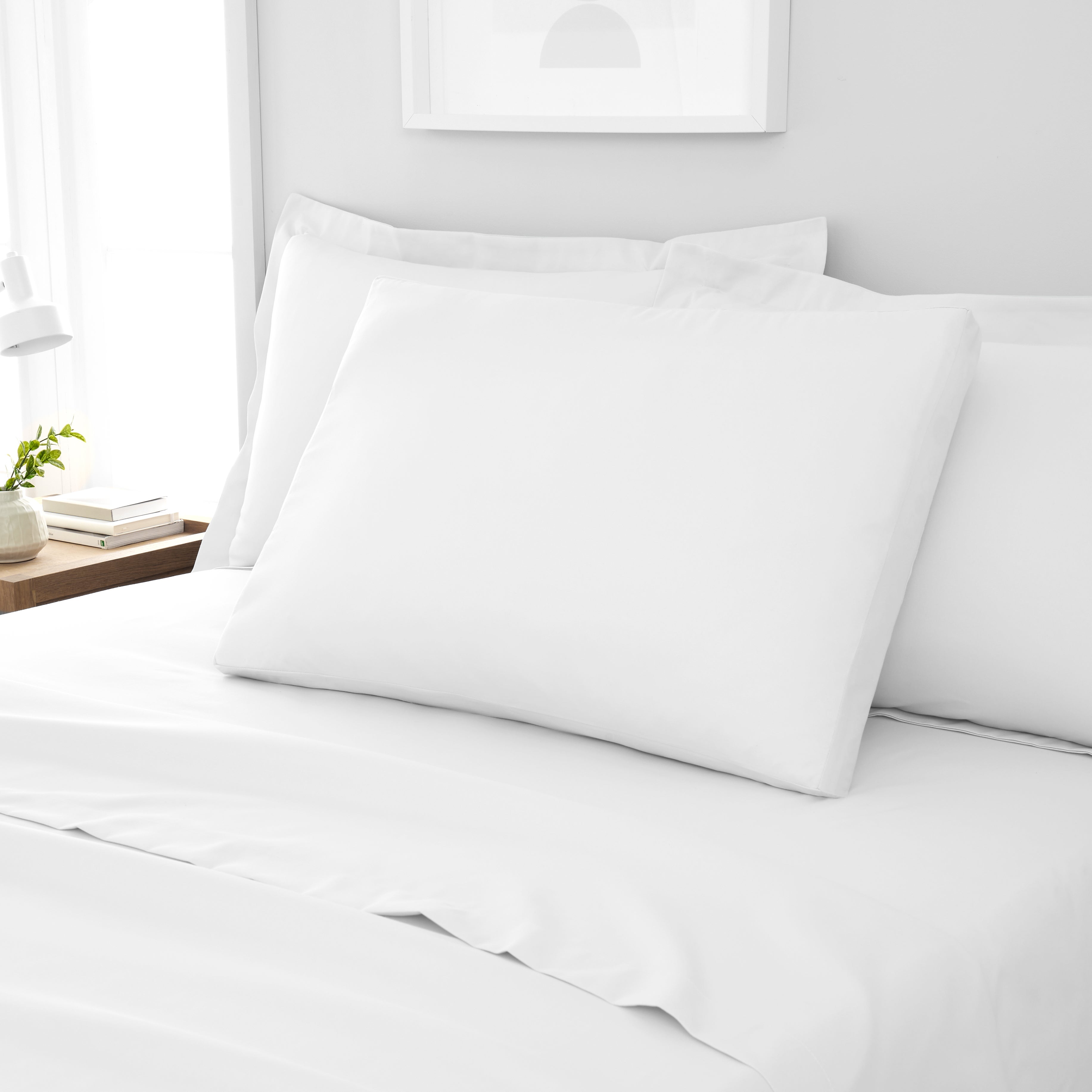 Fogarty Soft Touch Box Pillowcase White