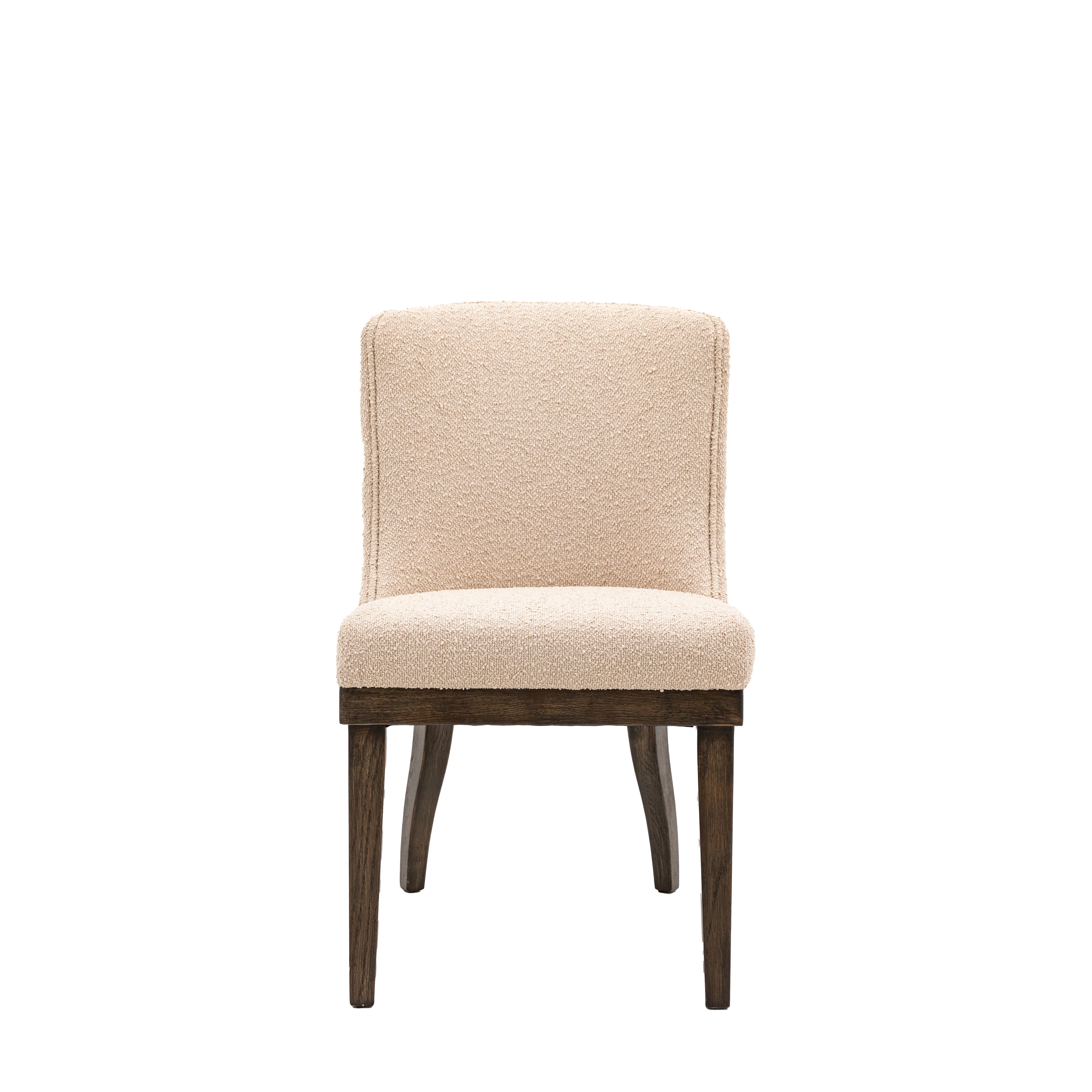 Set Of 2 Walpi Dining Chairs Fabric Taupe