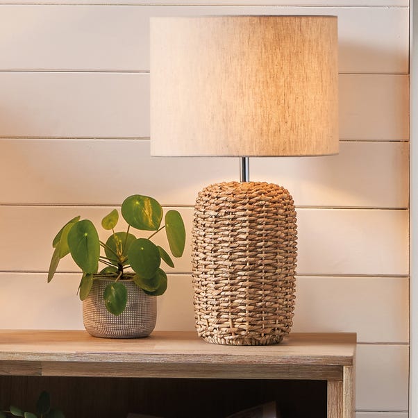 Acer Natural Woven Table Lamp image 1 of 6