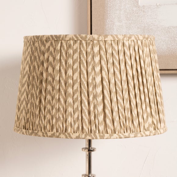 View Vienna Chevron Mushroom Pleat Lamp Shade View Vienna Chevron Mushroom Pleat Lamp Shade
